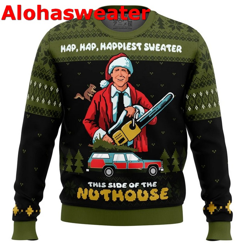 Hanson Scary Movie I Made Them By Hand Ugly Christmas Sweater Hanson Scary Movie I Made Them By Hand Ugly Christmas Sweater