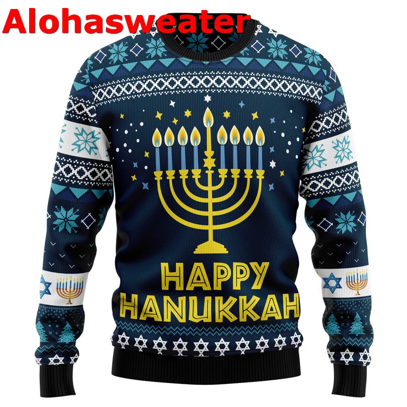 Happy halo days uncs Christmas sweater