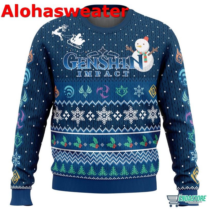 Happy Hockeyday Ugly Christmas Sweater