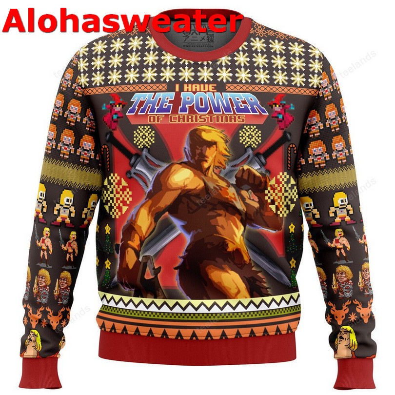He man i have the power of Christmas sweater