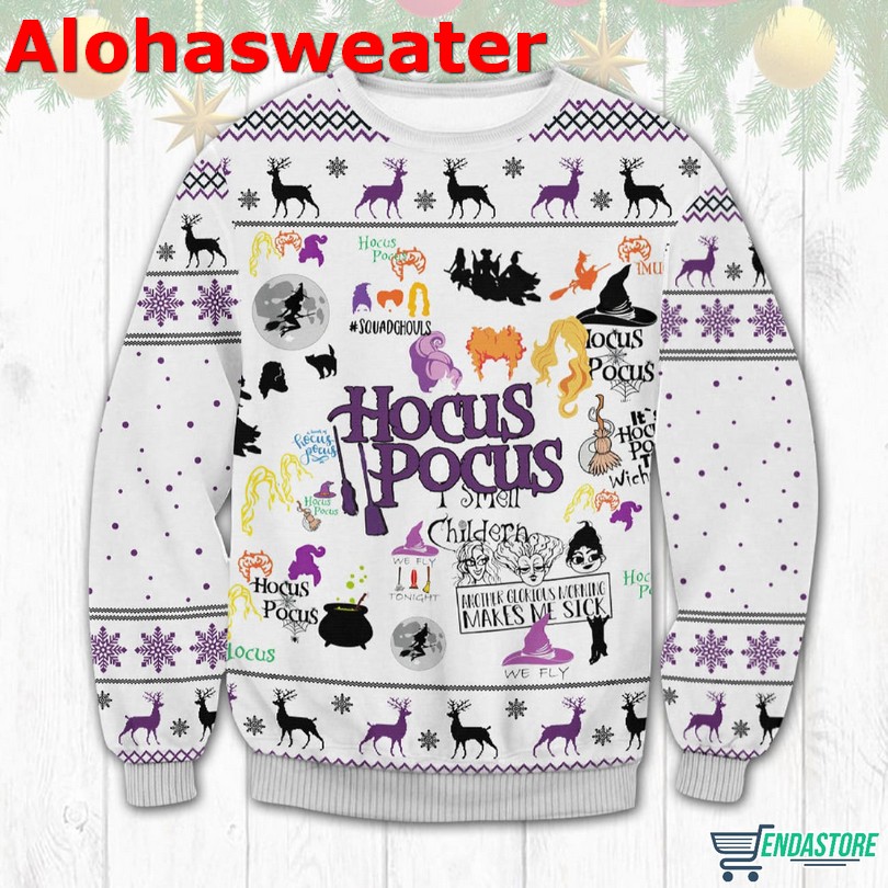 Hocus Pocus Christmas Ugly Sweater