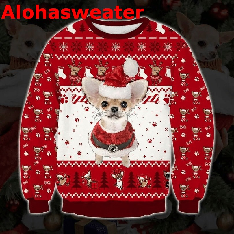 Holiday Chihuahua Christmas sweater